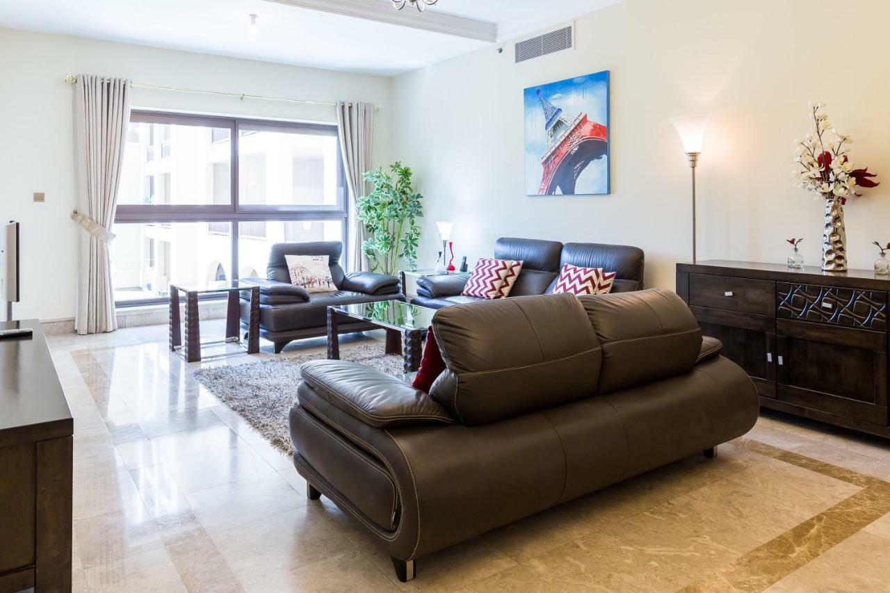 Beachfront Two Bedrooms On Palm Jumeirah By Deluxe Holiday Homes Dubaï Extérieur photo